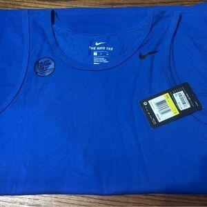 Nike Men's Royal Blue Tank Top Dri Fit Small